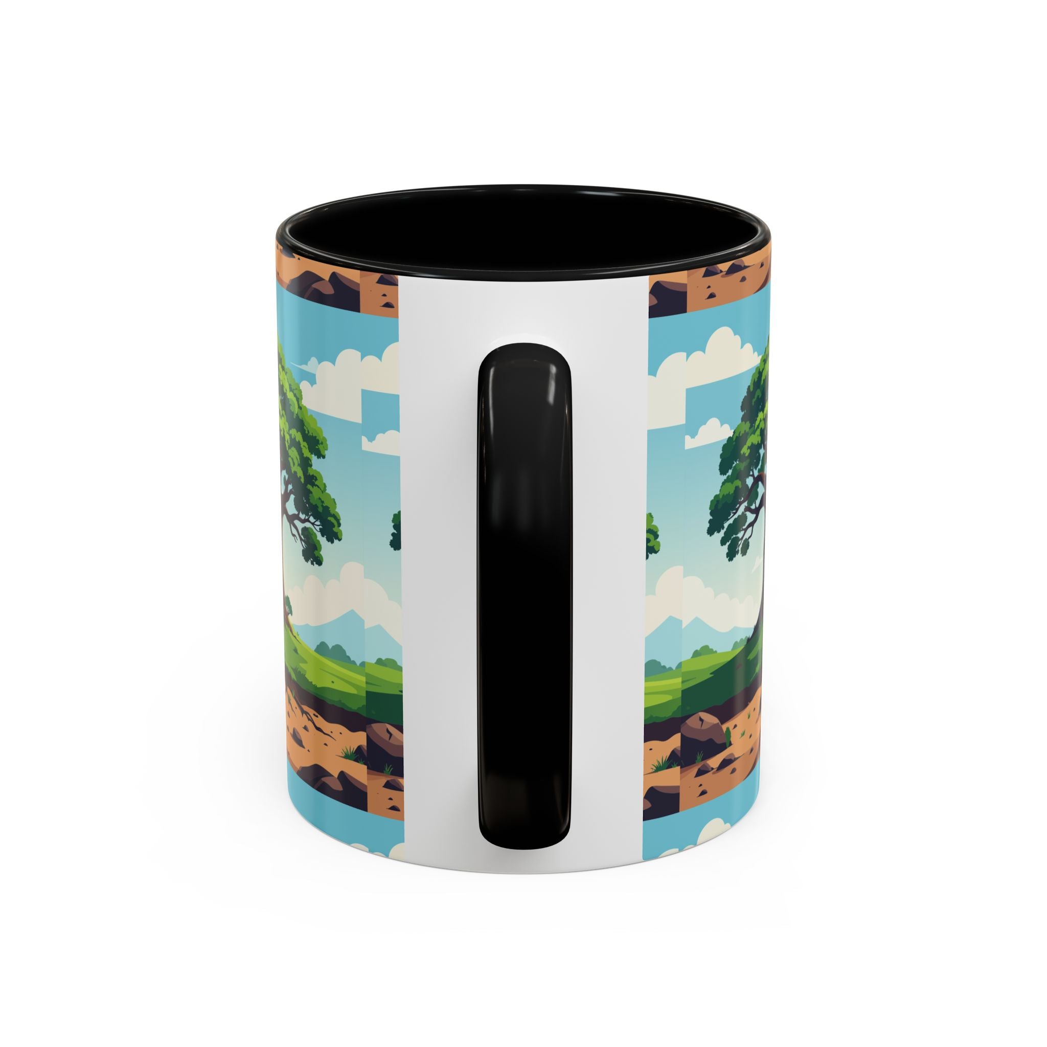 Oak Tree Scenic Accent Coffee Mug Nature Landscape 11/15oz