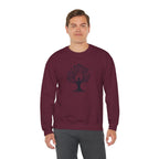 Crewneck Sweatshirt Tree of Life Yoga Silhouette