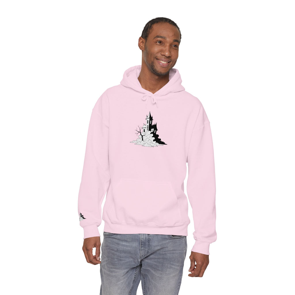 Hoodie Minimal Black Tree Silhouette Hoodie (Nature-Inspired Graphic)
