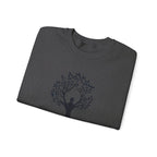 Crewneck Sweatshirt Tree of Life Yoga Silhouette