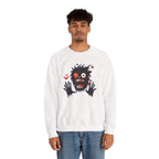 Halloween Monster Crewneck Sweatshirt Spooky Cute Monster Graphic