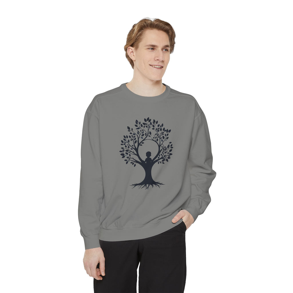 Tree of Life Sweatshirt Yoga Meditation Spiritual Crewneck