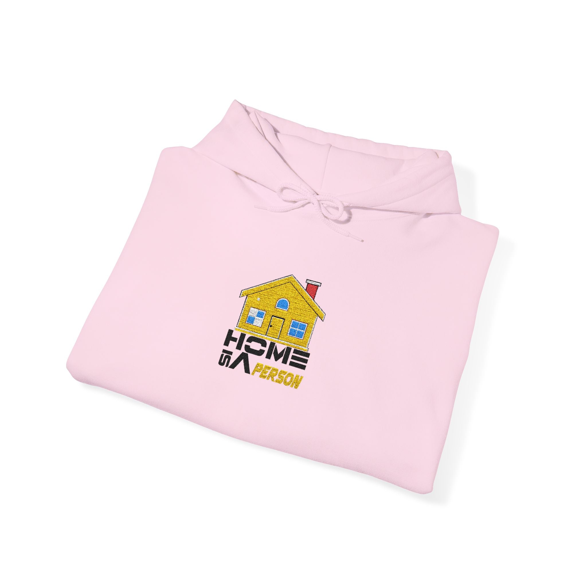 Home is Where the Paw Is Hoodie Cute Yellow Dog Shelter Rescue Sweatshirt