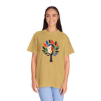Tree of Faces T-Shirt Colorful Abstract Tree Graphic Tee