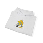 Home is Where the Paw Is Hoodie Cute Yellow Dog Shelter Rescue Sweatshirt