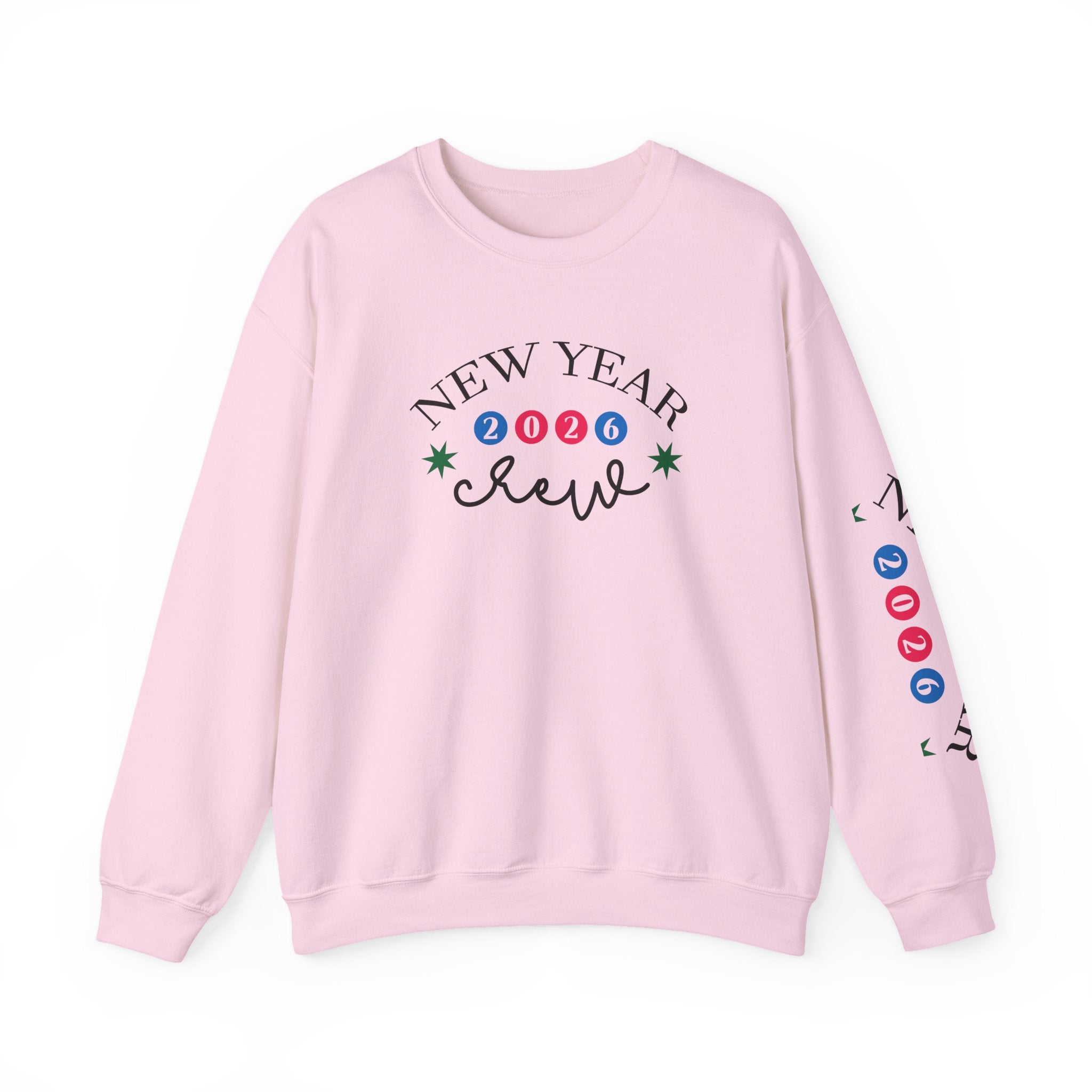 New Year Crew Sweatshirt  2026 Celebration Pullover