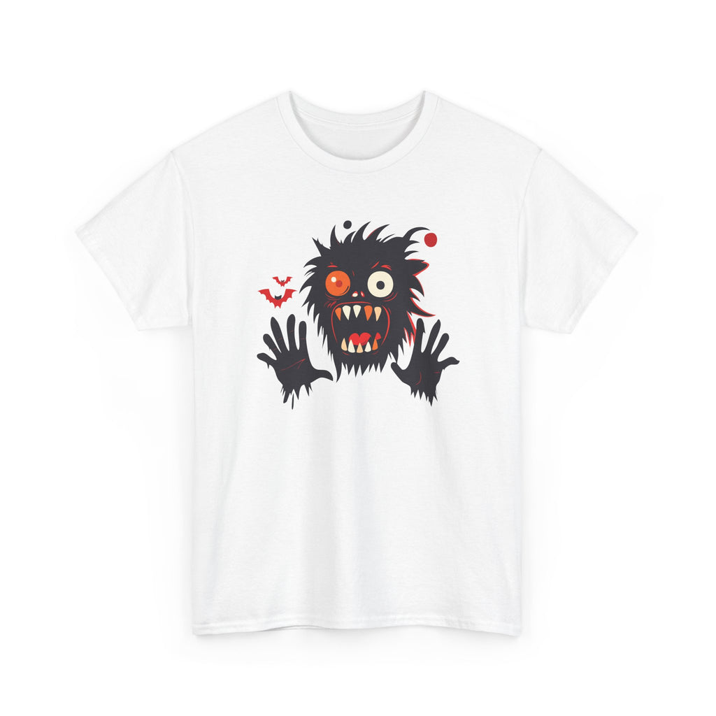Monster Face T-Shirt Scary Creepy Graphic Tee (Halloween)