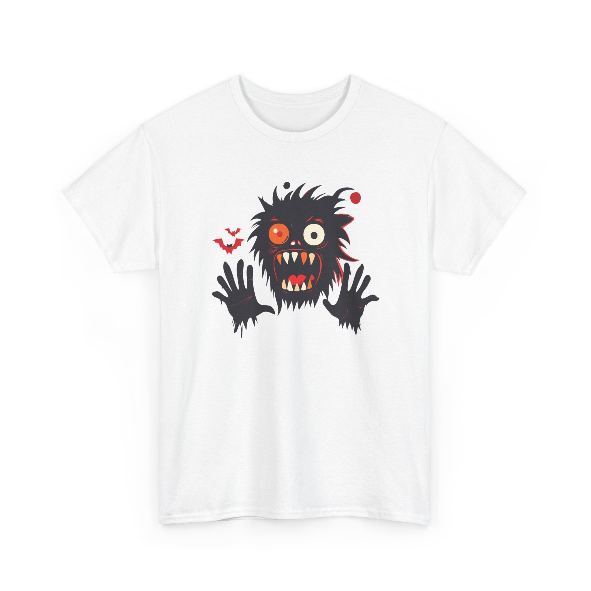 Monster Face T-Shirt Scary Creepy Graphic Tee (Halloween)