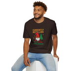 Currently Installing Festive Updates Christmas T-Shirt Holiday Gnome Tee