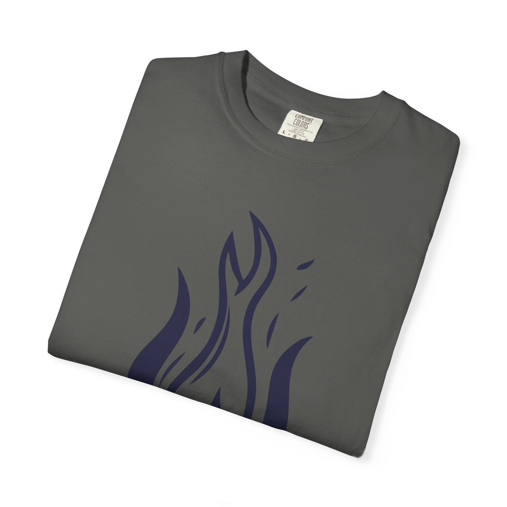 Flame Emblem T-Shirt Minimal Fire Graphic Tee