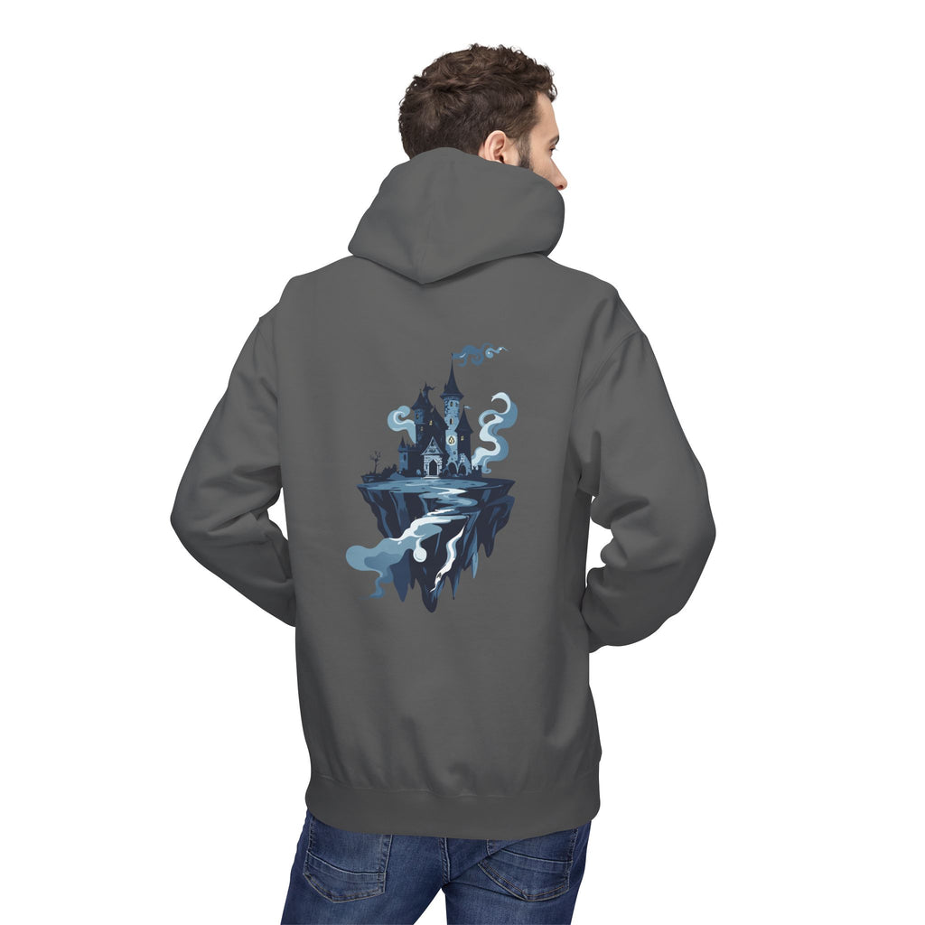 Floating Castle Hoodie Gothic Fantasy Graphic Pullover