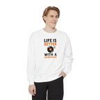 Music Lover Sweatshirt "Life Is Better With a Soundtrack" Crewneck