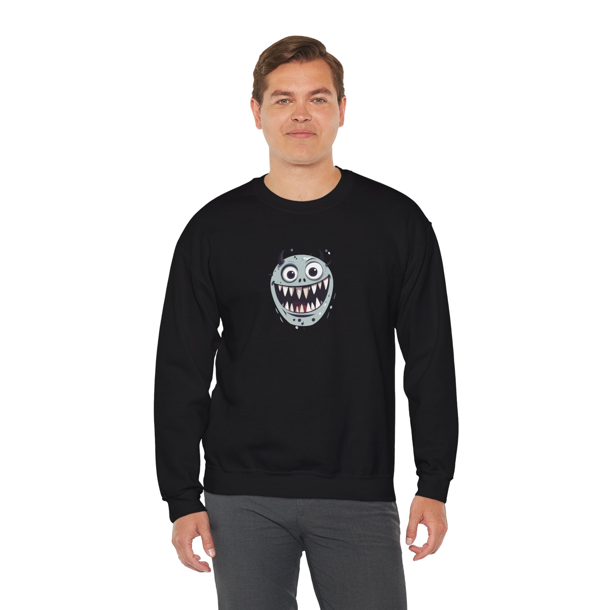 Cute Scary Monster Crewneck Sweatshirt