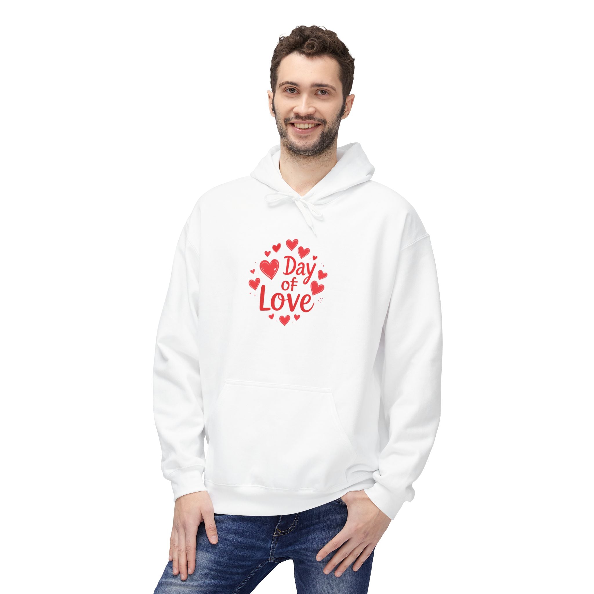 Day of Love Hoodie — Valentine’s Hearts Pullover