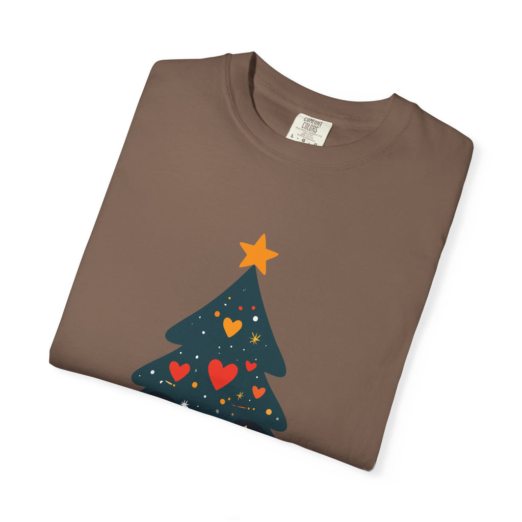 Christmas Tree Kids Graphic T-Shirt — Holiday Family Tee