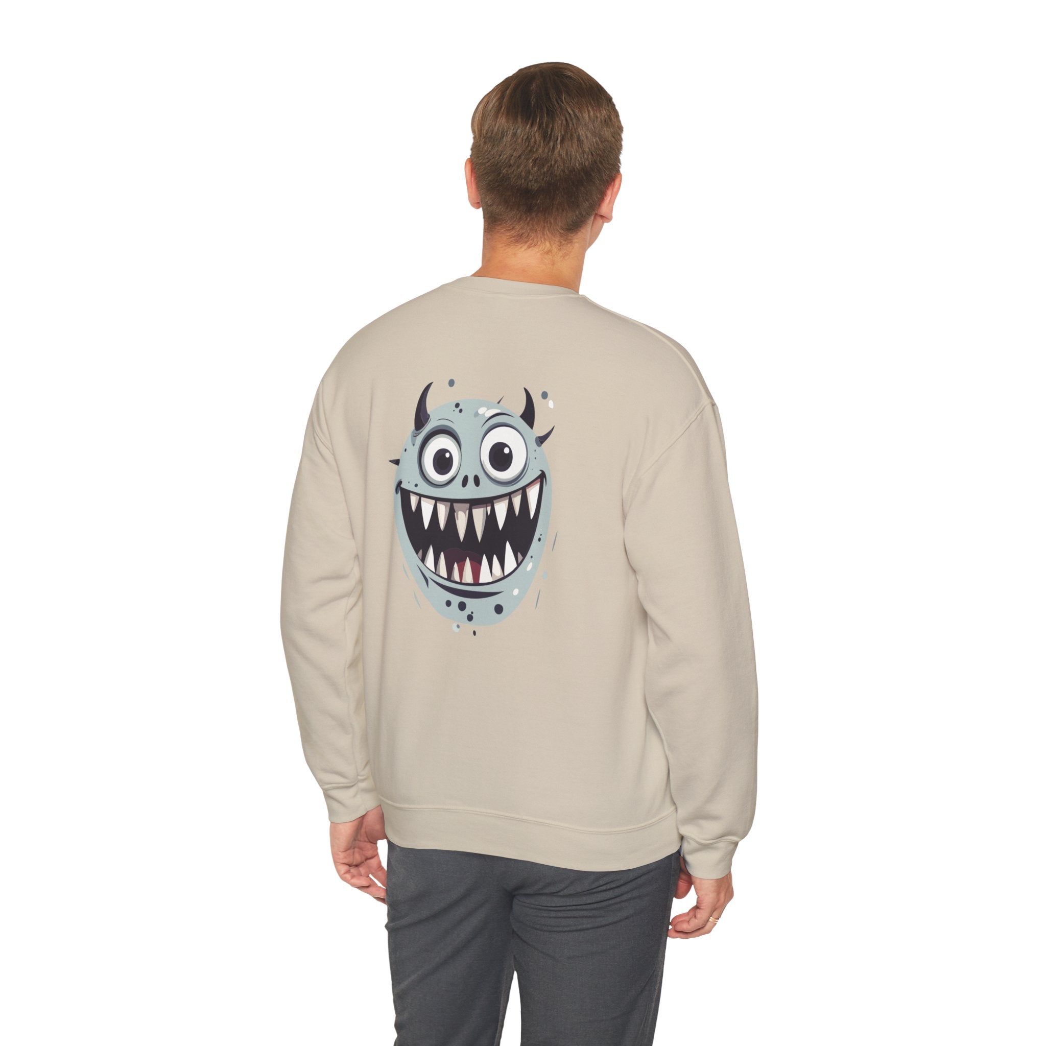 Cute Scary Monster Crewneck Sweatshirt