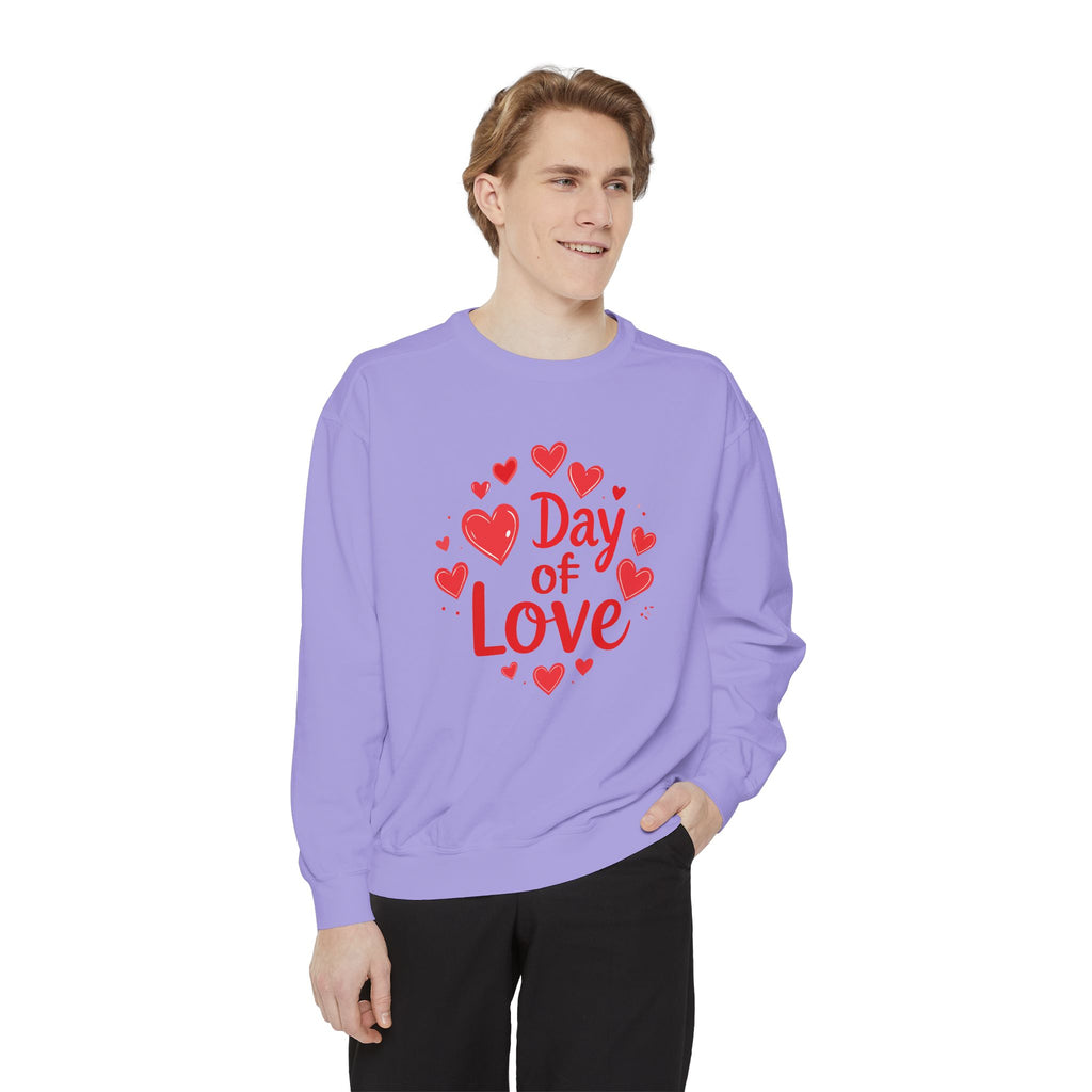 Heart Day Unisex Sweatshirt - Day of Love Design