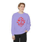 Heart Day Unisex Sweatshirt - Day of Love Design