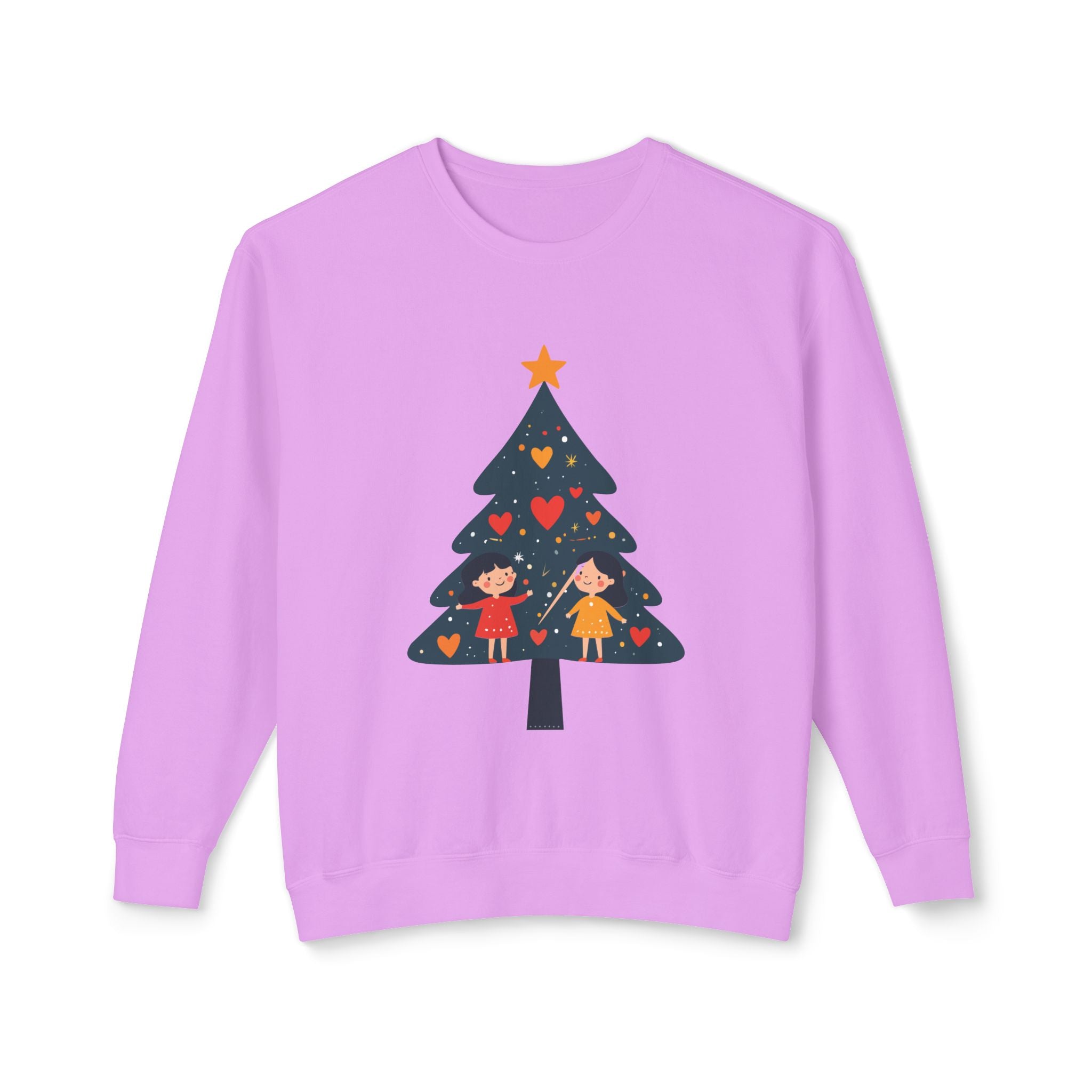 Christmas Tree Sweatshirt — Cute Kids Holiday Tree Design