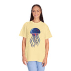 Jellyfish Graphic T-Shirt Nautical Ocean Sea Life Tee