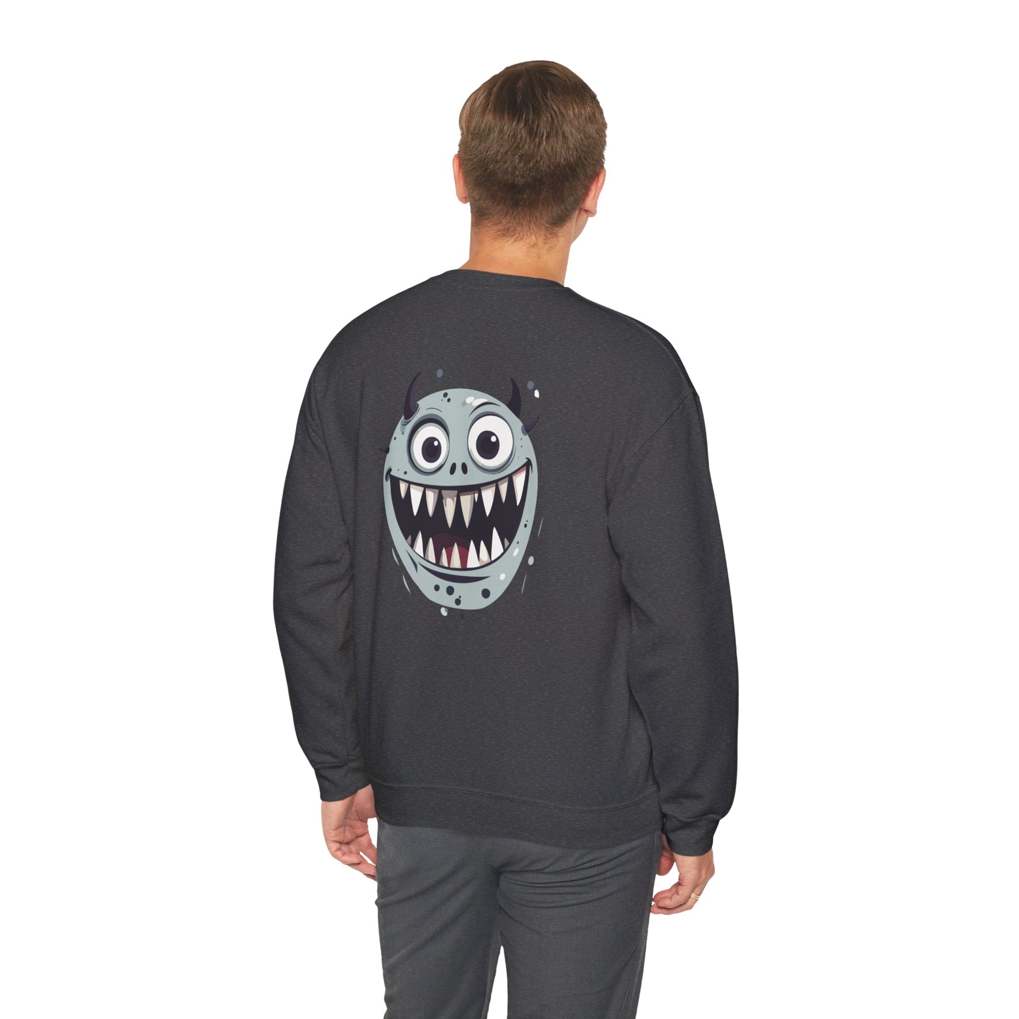 Cute Scary Monster Crewneck Sweatshirt