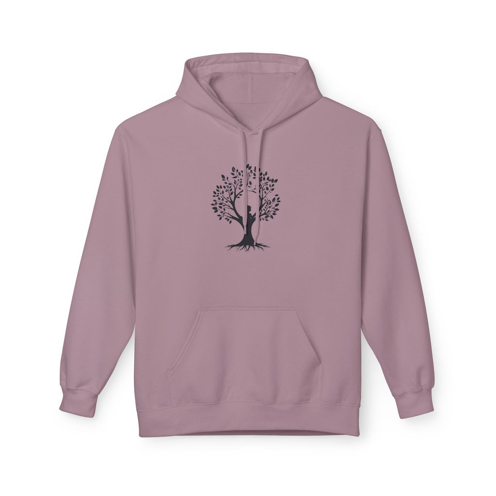 Tree of Life Hoodie Minimal Botanical Graphic Pullover