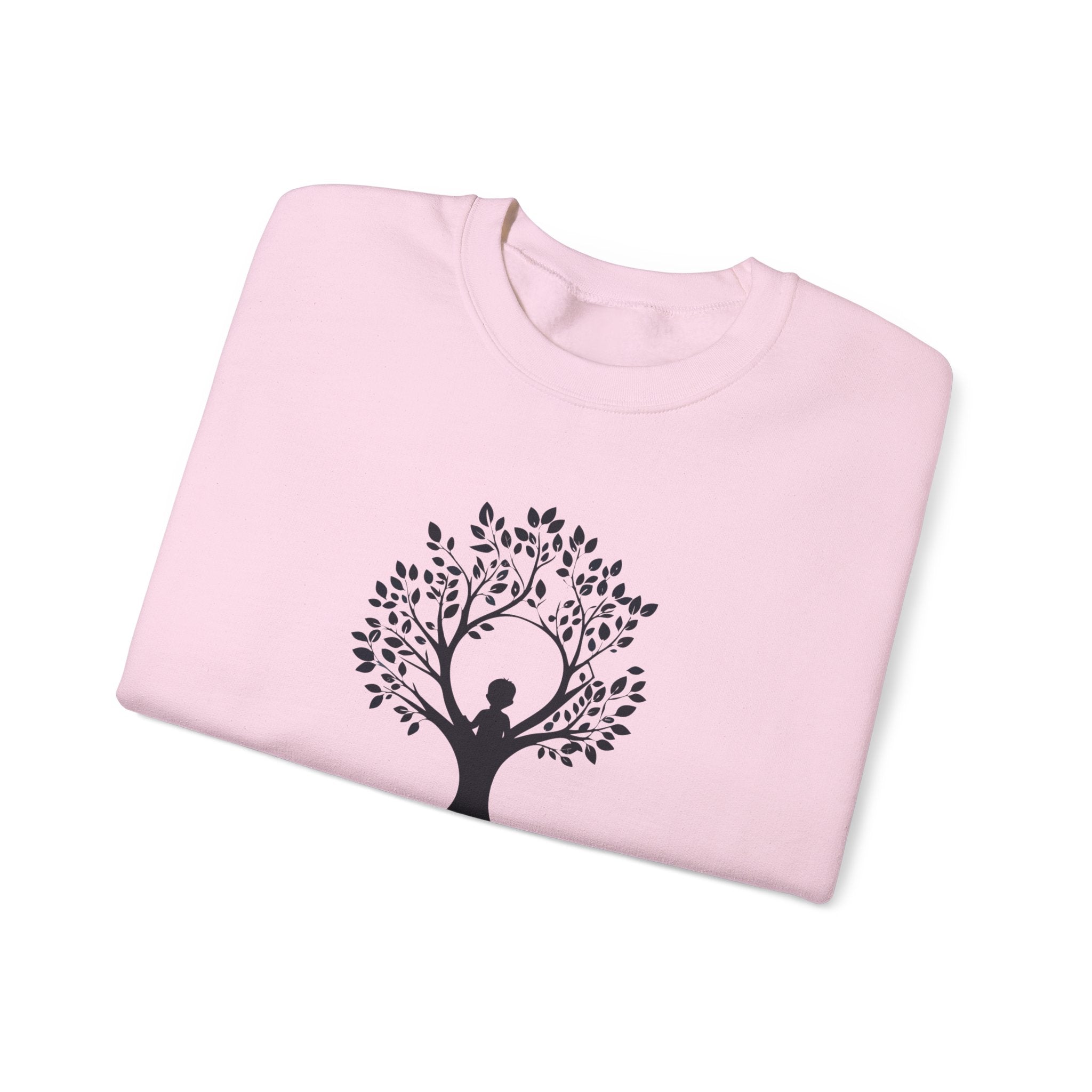Crewneck Sweatshirt Tree of Life Yoga Silhouette