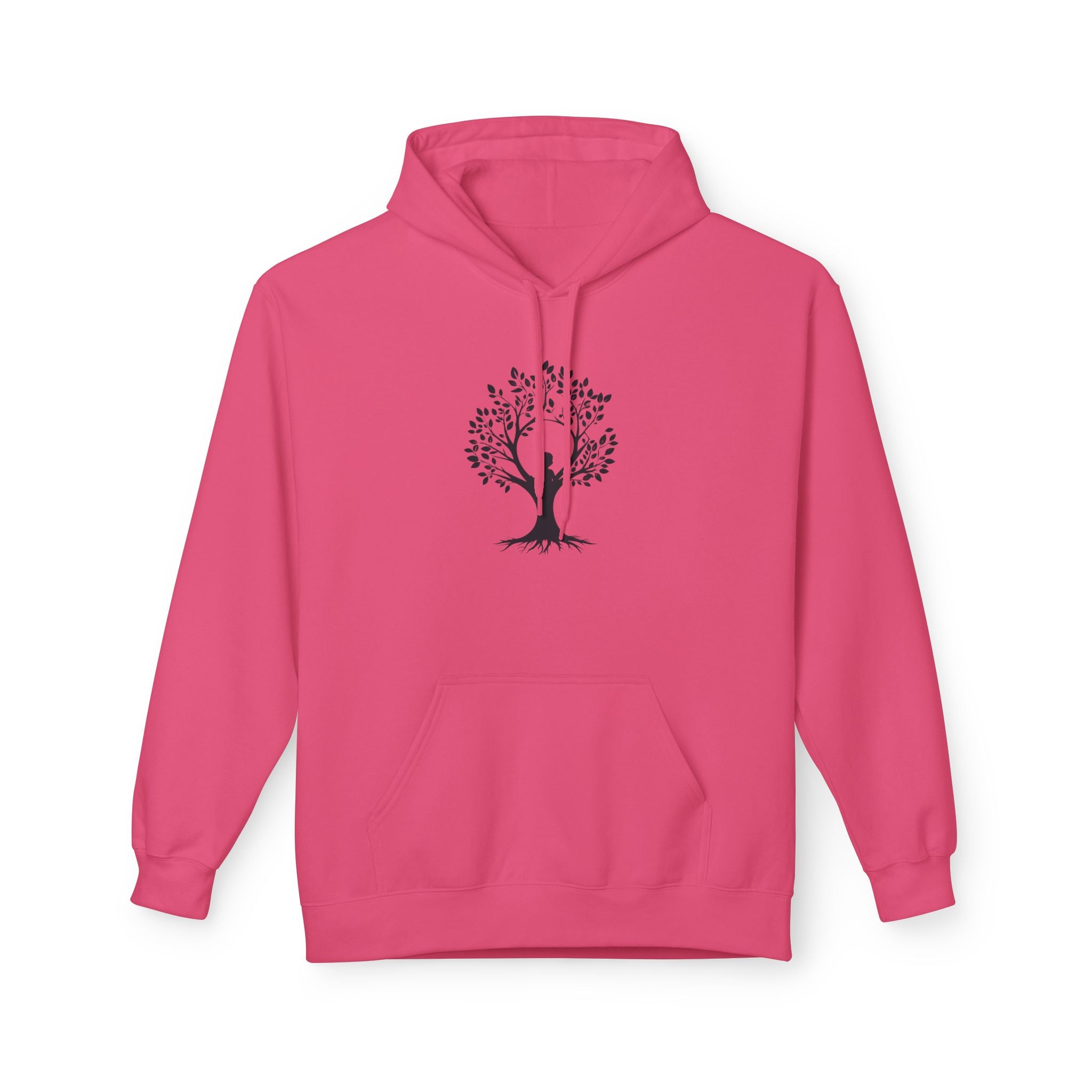 Tree of Life Hoodie Minimal Botanical Graphic Pullover