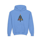 Youth Christmas Tree Hoodie – Cute Kids Holiday Tree Sweatshirt