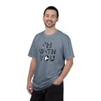 I’m With You Graphic T‑Shirt Bold Typography Tee