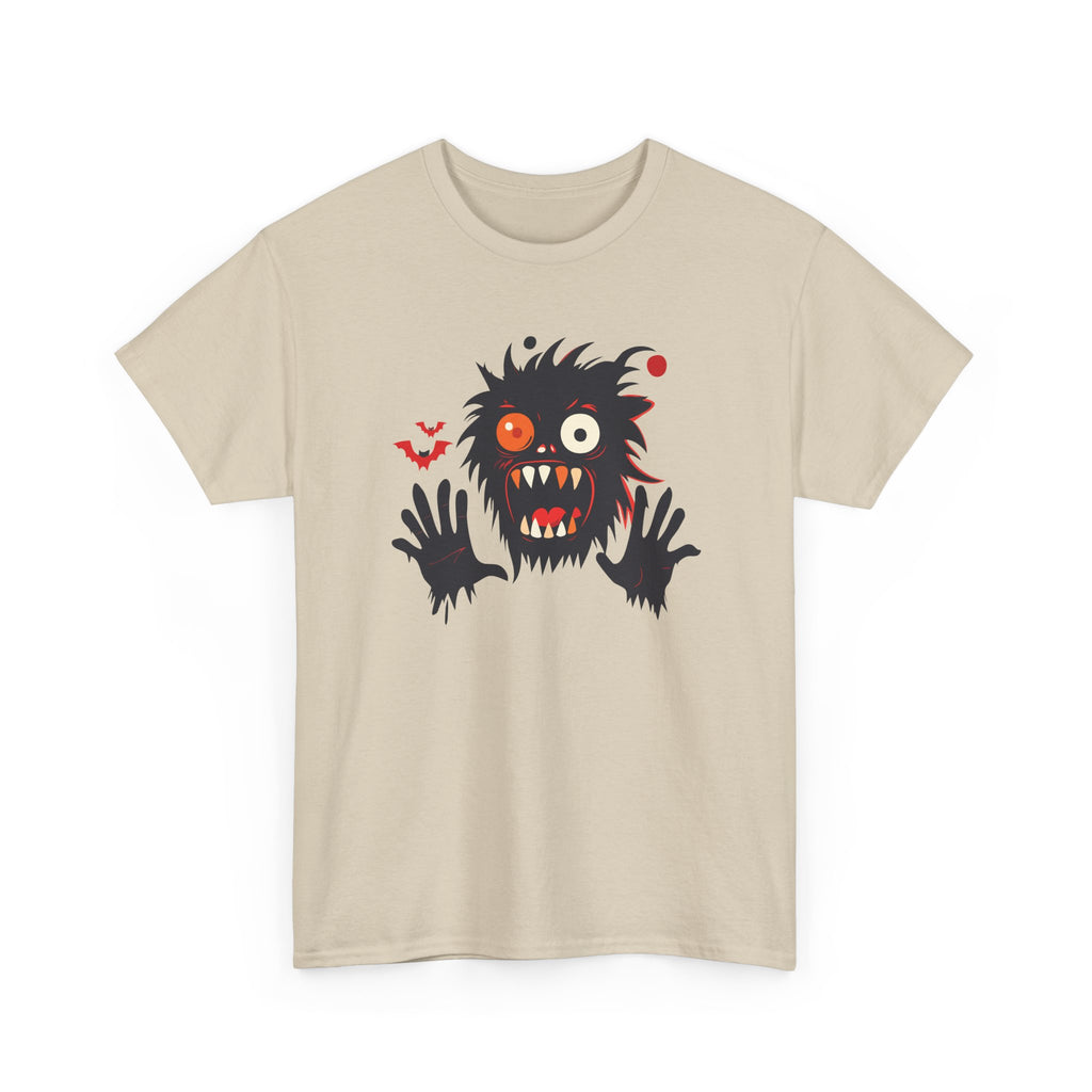 Monster Face T-Shirt Scary Creepy Graphic Tee (Halloween)