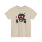 Monster Face T-Shirt Scary Creepy Graphic Tee (Halloween)