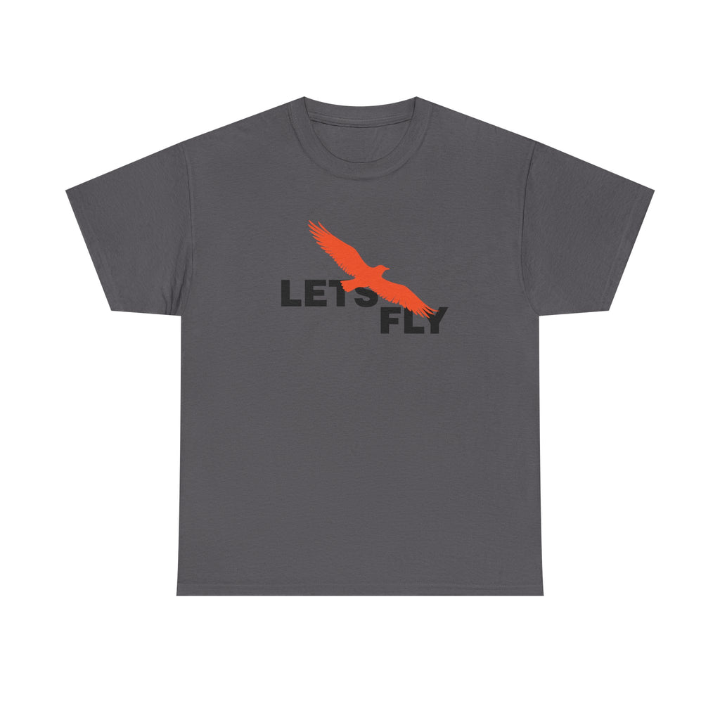 Lets Fly T-Shirt — Minimal Bird Graphic Tee