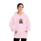 Embroidered Skull Reaper Hoodie Gothic Grim Reaper Graphic Sweatshirt