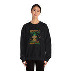 Crewneck Sweatshirt Currently Installing Festive Updates Elf Holiday Graphic