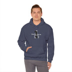 Hoodie Distressed 'One life, One us.' Minimal Graphic Pullover