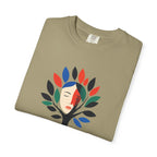 Tree of Faces T-Shirt Colorful Abstract Tree Graphic Tee