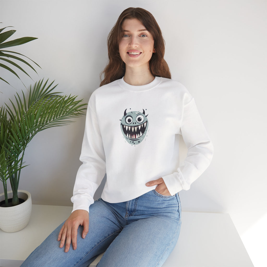 Cute Scary Monster Crewneck Sweatshirt