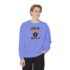 Music Lover Sweatshirt "Life Is Better With a Soundtrack" Crewneck