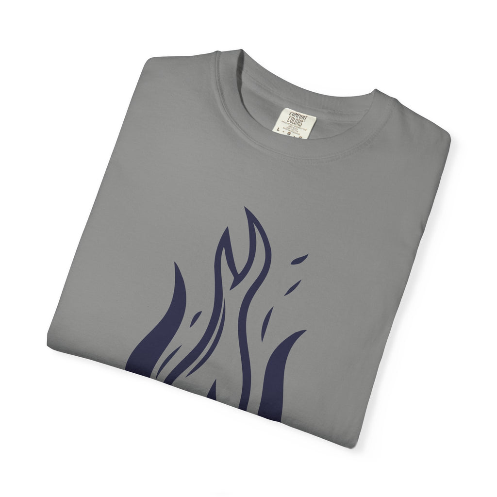 Flame Emblem T-Shirt Minimal Fire Graphic Tee