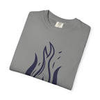 Flame Emblem T-Shirt Minimal Fire Graphic Tee