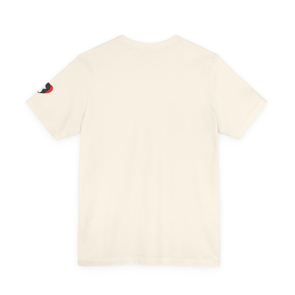 T-Shirt Retro Woman in Heart 'Love' Graphic Tee