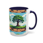 Oak Tree Scenic Accent Coffee Mug Nature Landscape 11/15oz