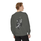 Floating Haunted Castle Sweatshirt Gothic Floating Island Crewneck
