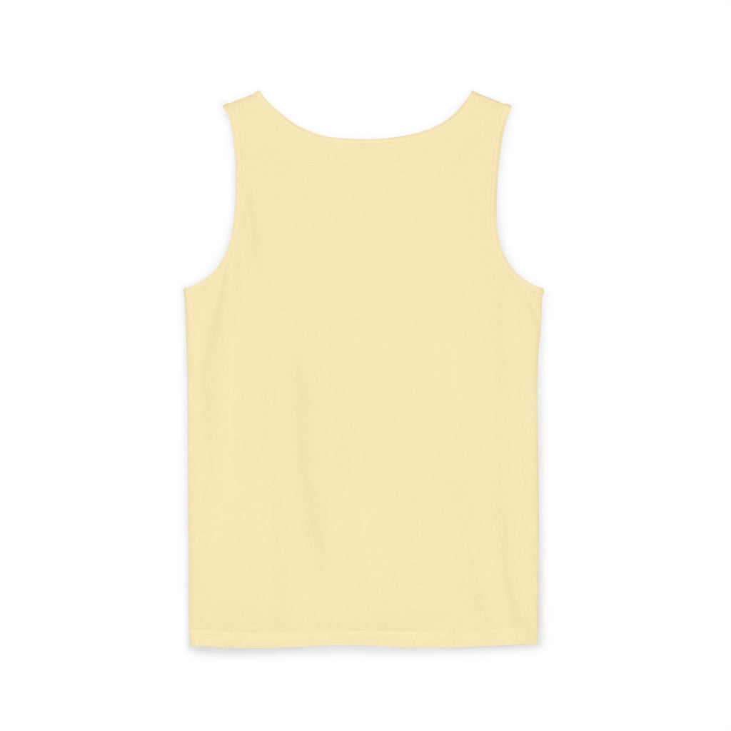 Heart Profile Tank Top — Minimal Feminine Love Graphic