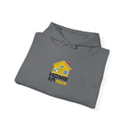 Home is Where the Paw Is Hoodie Cute Yellow Dog Shelter Rescue Sweatshirt