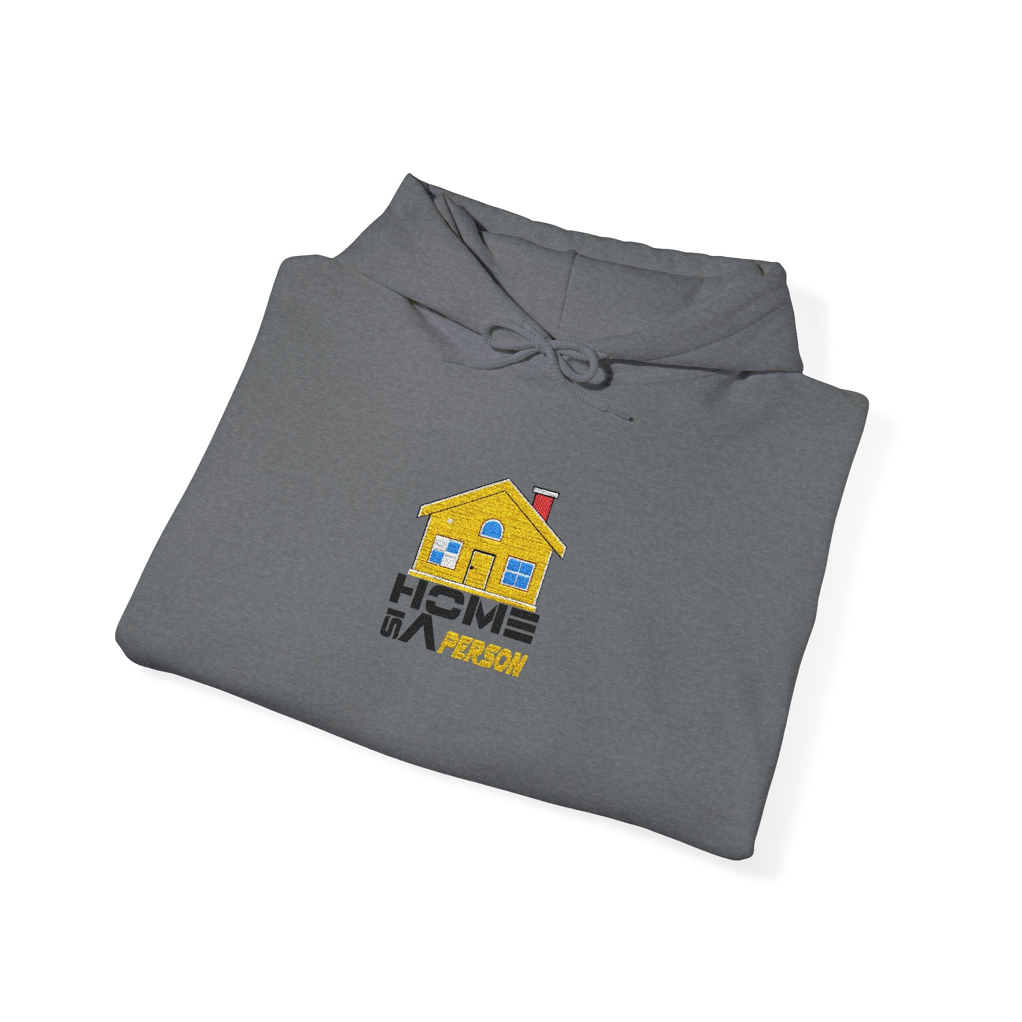 Home is Where the Paw Is Hoodie Cute Yellow Dog Shelter Rescue Sweatshirt