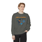Music Lover Sweatshirt "Life Is Better With a Soundtrack" Retro Cassette Design