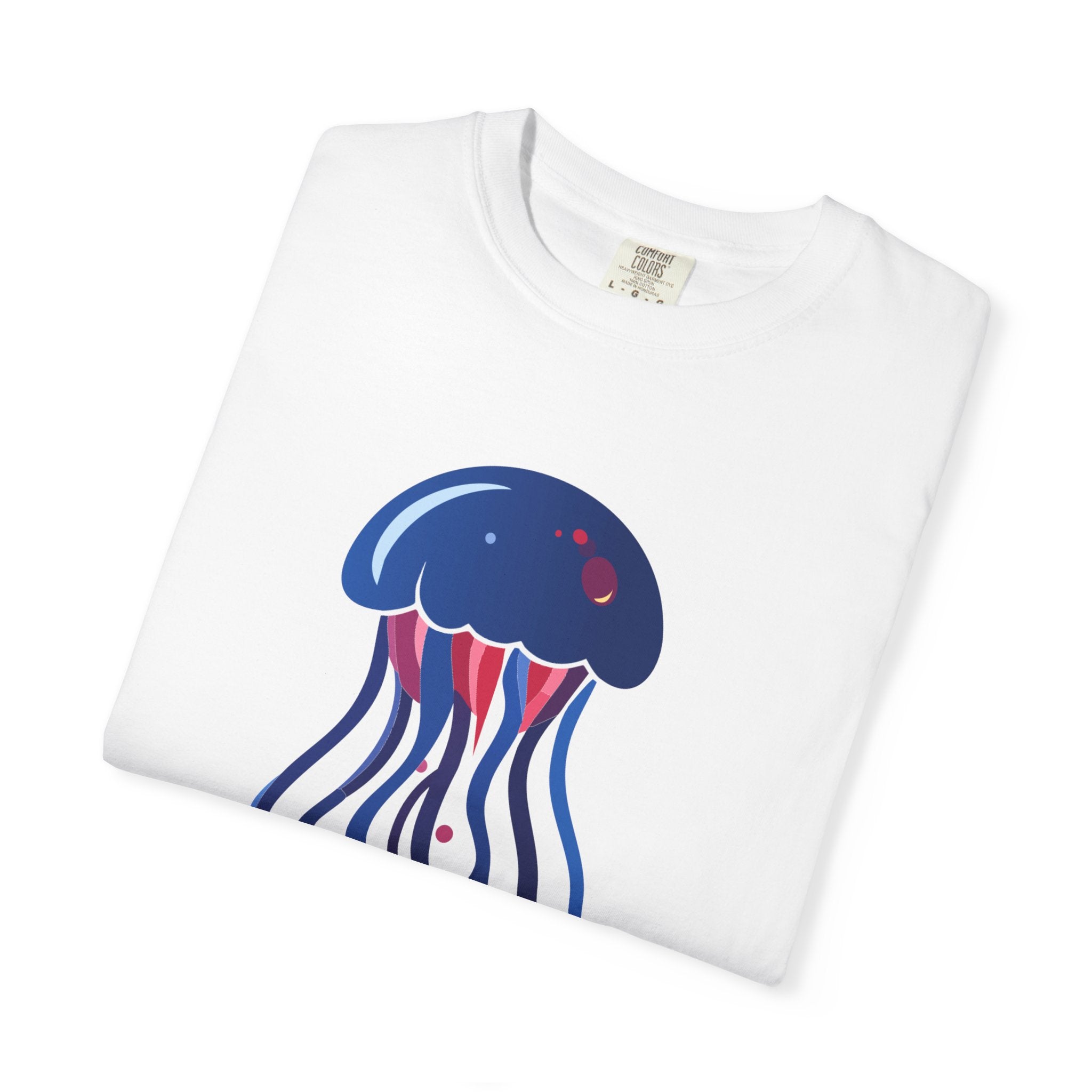 Jellyfish Graphic T-Shirt Nautical Ocean Sea Life Tee