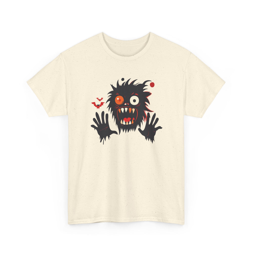 Monster Face T-Shirt Scary Creepy Graphic Tee (Halloween)